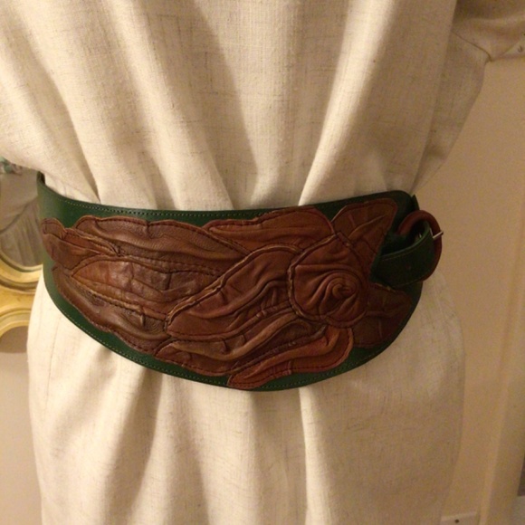 Leather belt NWOT main image 8